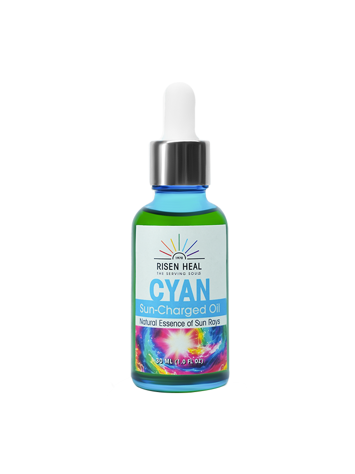 Cyan Sun-Charged Oil